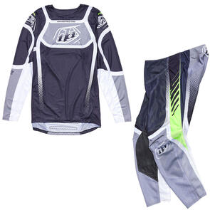 TROY LEE DESIGNS GP PRO AIR JERSEY AND PANTS BANDS PHANTOM / GRAY