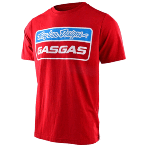 TROY LEE DESIGNS GASGAS TEAM STOCK SS TEE RED