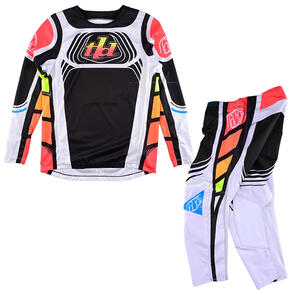 TROY LEE DESIGNS YOUTH GP PRO JERSEY AND PANTS WAVEZ BLACK / MULTI