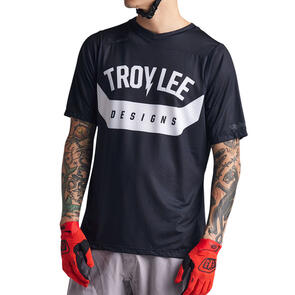 TROY LEE DESIGNS SKYLINE AIR SS JERSEY AIRCORE BLACK