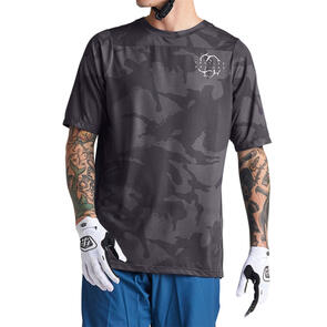 TROY LEE DESIGNS SKYLINE SS JERSEY SHADOW CAMO CARBON