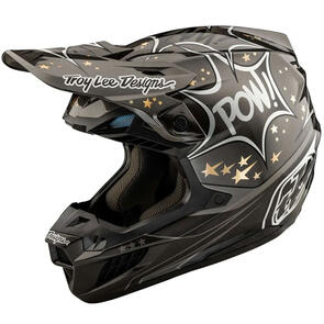 TROY LEE DESIGNS 2025 SE5 ECE CARBON HELMET COSMIC EXPLOSION GRAY