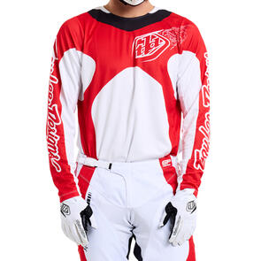 TROY LEE DESIGNS 2026 GP PRO JERSEY FRAMES WHITE / RED