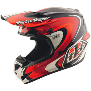 TROY LEE DESIGNS 2026 GP PRO HELMET CROSSOVER NAVY / RED
