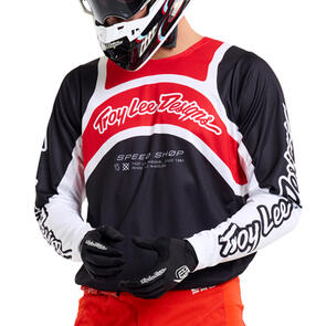 TROY LEE DESIGNS 2026 GP PRO JERSEY SWERVE BLACK / RED