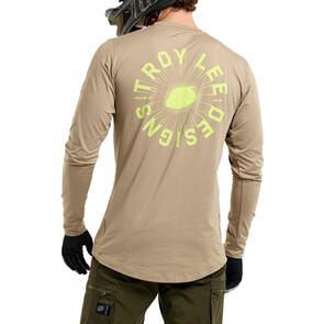 TROY LEE DESIGNS 2026 RUCKUS LONG SLEEVE RIDE TEE THE FUZZ TIMBER