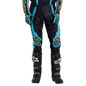 TROY LEE DESIGNS 2026 SE ULTRA PANT MEMBRANE BLACK / GLO YELLOW
