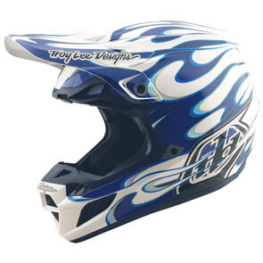 TROY LEE DESIGNS 2026 SE5 ECE COMPOSITE HELMET TORCHED BLUE