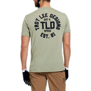 TROY LEE DESIGNS 2026 SKYLINE RIDE SS TEE STAMPS SAGE