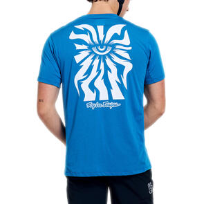 TROY LEE DESIGNS 2026 SKYLINE RIDE SS TEE ONE EYE AERO BLUE