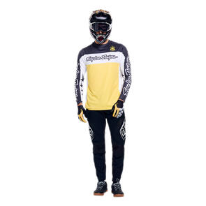 TROY LEE DESIGNS 2026 SPRINT PRO JERSEY YO MOTO BUTTER / SPRINT PRO PANT MONO BLACK