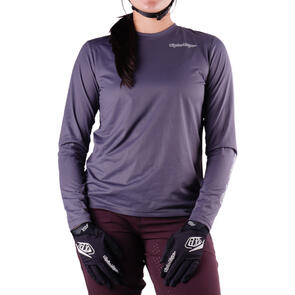 TROY LEE DESIGNS 2026 WOMENS LILIUM PRO LS JERSEY MONO CARBON