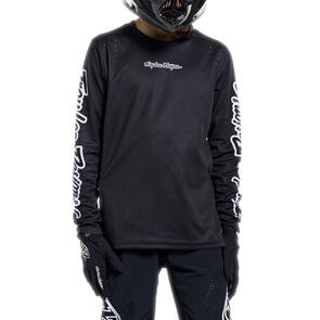 TROY LEE DESIGNS 2026 YOUTH SPRINT PRO JERSEY MONO BLACK