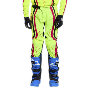 TROY LEE DESIGNS 2026 YOUTH GP PRO PANT ROLLER FLO YELLOW / FUCHSIA