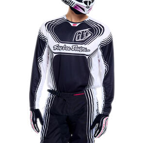 TROY LEE DESIGNS 2027 GP PRO JERSEY STREAMLINE BLACK / WHITE
