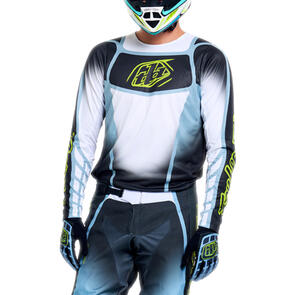 TROY LEE DESIGNS 2027 GP PRO JERSEY FRAMEWORK CARBON / GRAY