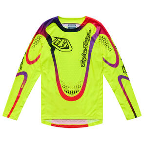 TROY LEE DESIGNS 2027 YOUTH GP PRO JERSEY AURA FLO YELLOW