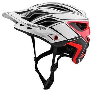 TROY LEE DESIGNS A3 AS HELMET PIN WHITE / RED