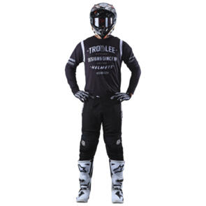 TROY LEE DESIGNS GP AIR JERSEY + PANTS ROLL OUT BLACK