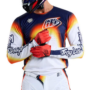 TROY LEE DESIGNS SE PRO JERSEY ARRAY WHITE / NAVY