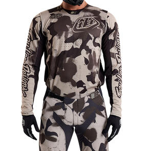 TROY LEE DESIGNS SE PRO JERSEY BLOTTED PHANTOM / TAUPE