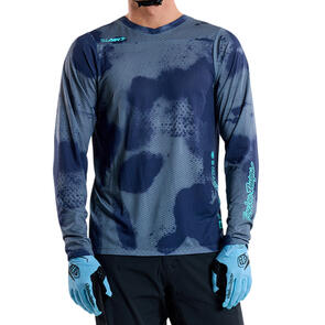 TROY LEE DESIGNS SKYLINE AIR LS JERSEY FLARED STEEL