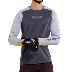 TROY LEE DESIGNS SKYLINE PRO LONG SLEEVE JERSEY DESCEND CARBON