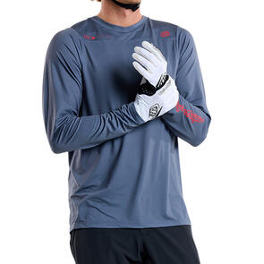TROY LEE DESIGNS SKYLINE LS JERSEY MONO STEEL BLUE