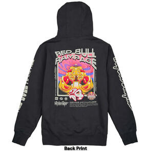 TROY LEE DESIGNS X REDBULL RAMPAGE ALTERED REALITY PULLOVER HOODIE COAL