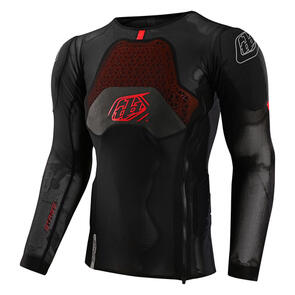 TROY LEE DESIGNS STAGE GHOST D30 LONG SLEEVE BASELAYER BLACK