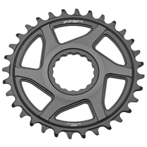 TRP BOOST 3MM OFFSET CHAINRING (CR-M9050), DUOTONE (SANDBLASTED