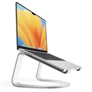 TWELVE SOUTH CURVE SE STAND FOR MACBOOKS AND LAPTOPS (SILVER)