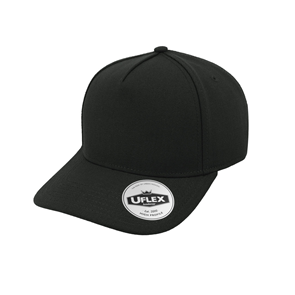 UFLEX U24500HP UFLEX HIGH PROFILE 5 PANEL SNAP - BLACK