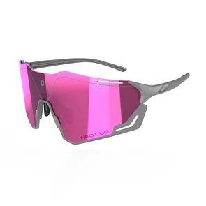 ULAC EYEWEAR NEO VUE OTAKU 18 CEMENT FRAME / ELECTRIC PINK PHOTOCHROMIC LENS