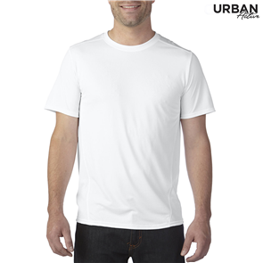 URBAN COLLAB ACTIVE PERFORMANCE TECH TEE - WHITE