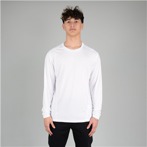 URBAN COLLAB ACTIVE PERFORMANCE LS TEE - WHITE OS