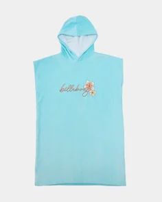 BILLABONG DREAM PETAL HOODIE TOWEL AQUA