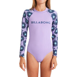 BILLABONG GIRLS FRESH DAZE LS BODYSUIT MULTI