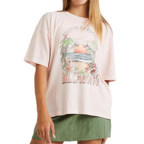 BILLABONG PARADISE FRAME TEE FEELIN PEACHY