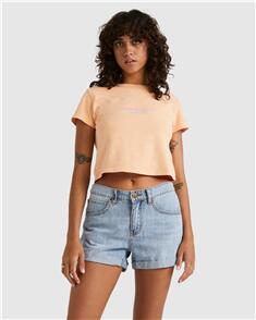 BILLABONG WOMENS FRANKIE DENIM SHORTS WATER