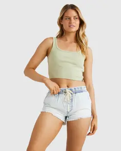 BILLABONG SUN GODDESS TANK LIGHT AVOCADO