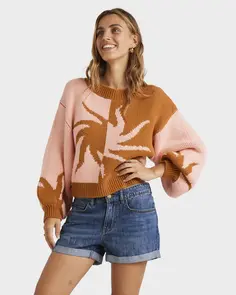 BILLABONG SUNSWIRL SWEATER DOESKIN