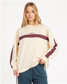 BILLABONG WOMENS ENDLESS EASE SWEATER SALT CRYSTAL