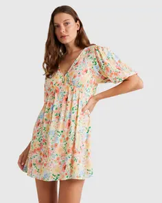 BILLABONG TRUE ROMANCE FAV DRESS WHITE