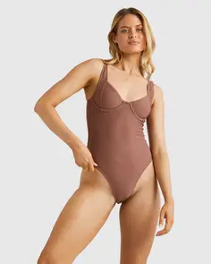 BILLABONG TANLINES CHLOE 1PC NUTMEG
