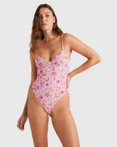 BILLABONG LA PLAGE AVA 1PC PINK