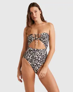 BILLABONG PALM GROVE DREW 1 PC OFF BLACK