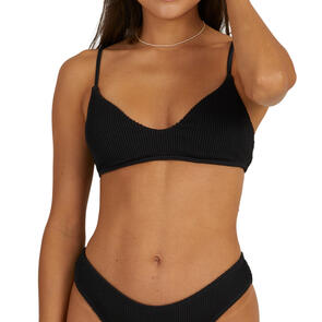 BILLABONG SUMMER HIGH V BRALETTE BLACK SANDS