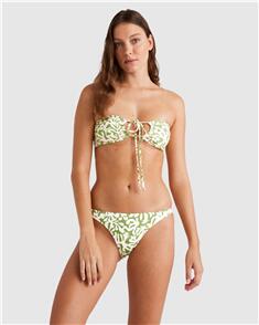 BILLABONG WOMENS PALM GROVE DREW 2 WAY BIKINI TOP CELERY