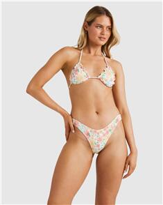 BILLABONG WOMENS TRUE ROMANCE LULA TRIANGLE BIKINI TOP WHITE